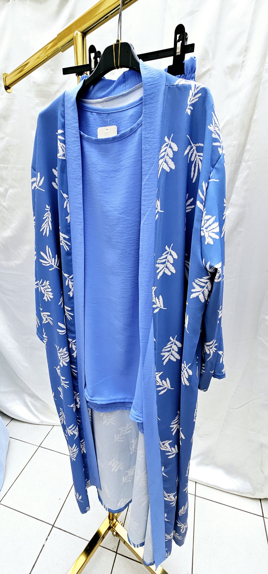 bedekte kleren in een set van 3