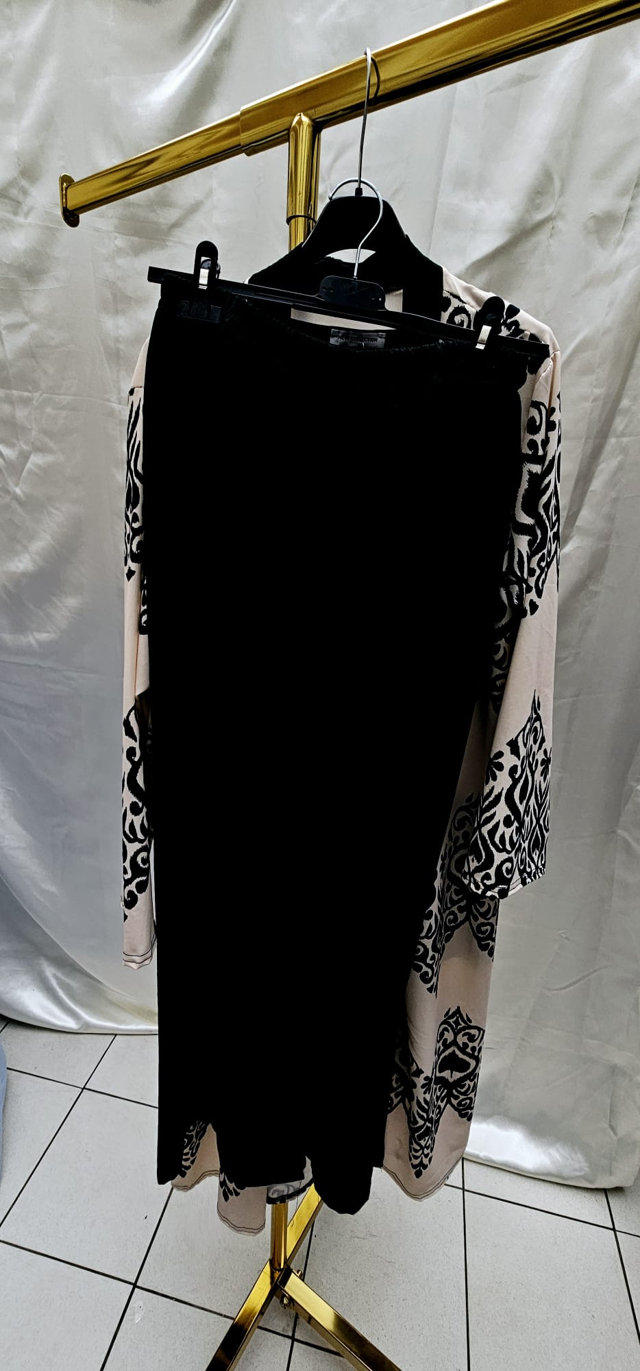 bedekte kleren in een set van 3
